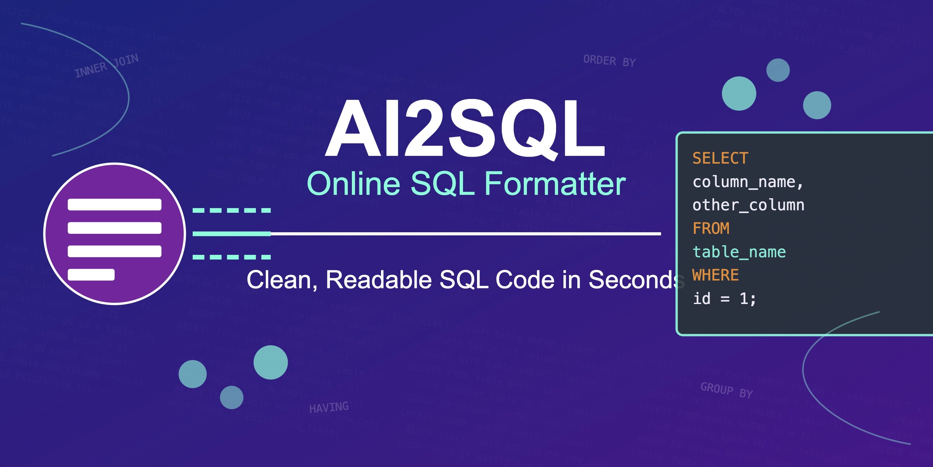 sql formatter