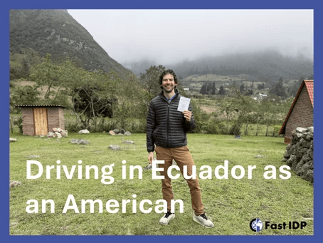Driving in Ecuador as an American