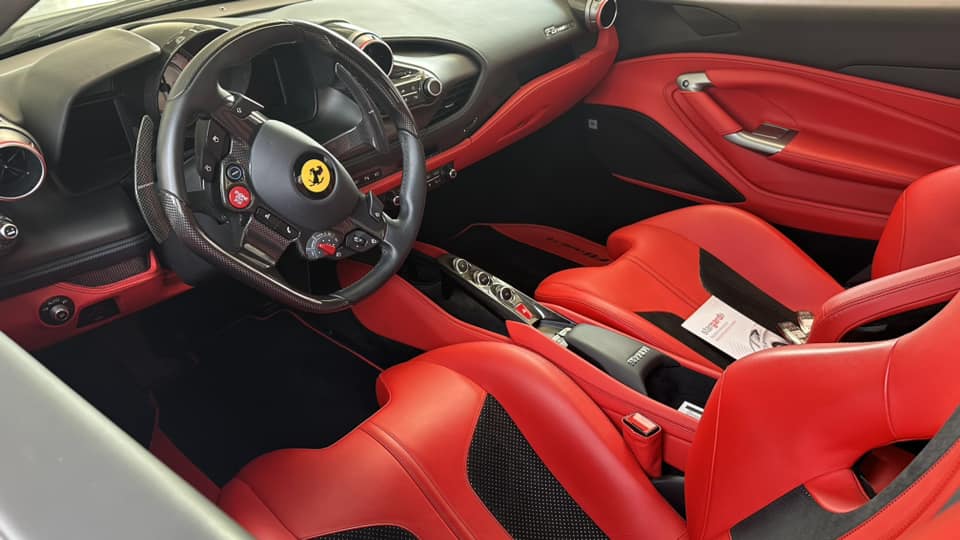 ferrari interior after getting detail