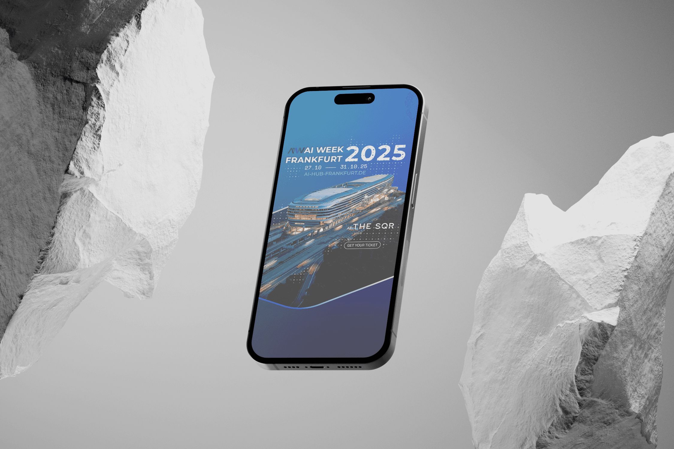 AI Week 2025 The Squaire Frankfurt Campaign