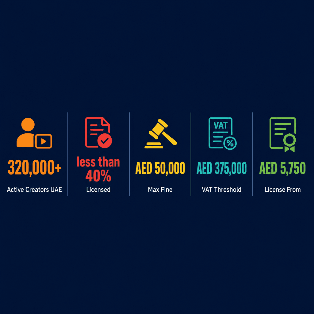 Infographic: Digital Creators UAE - How to Manage Invoicing and Payments Legally