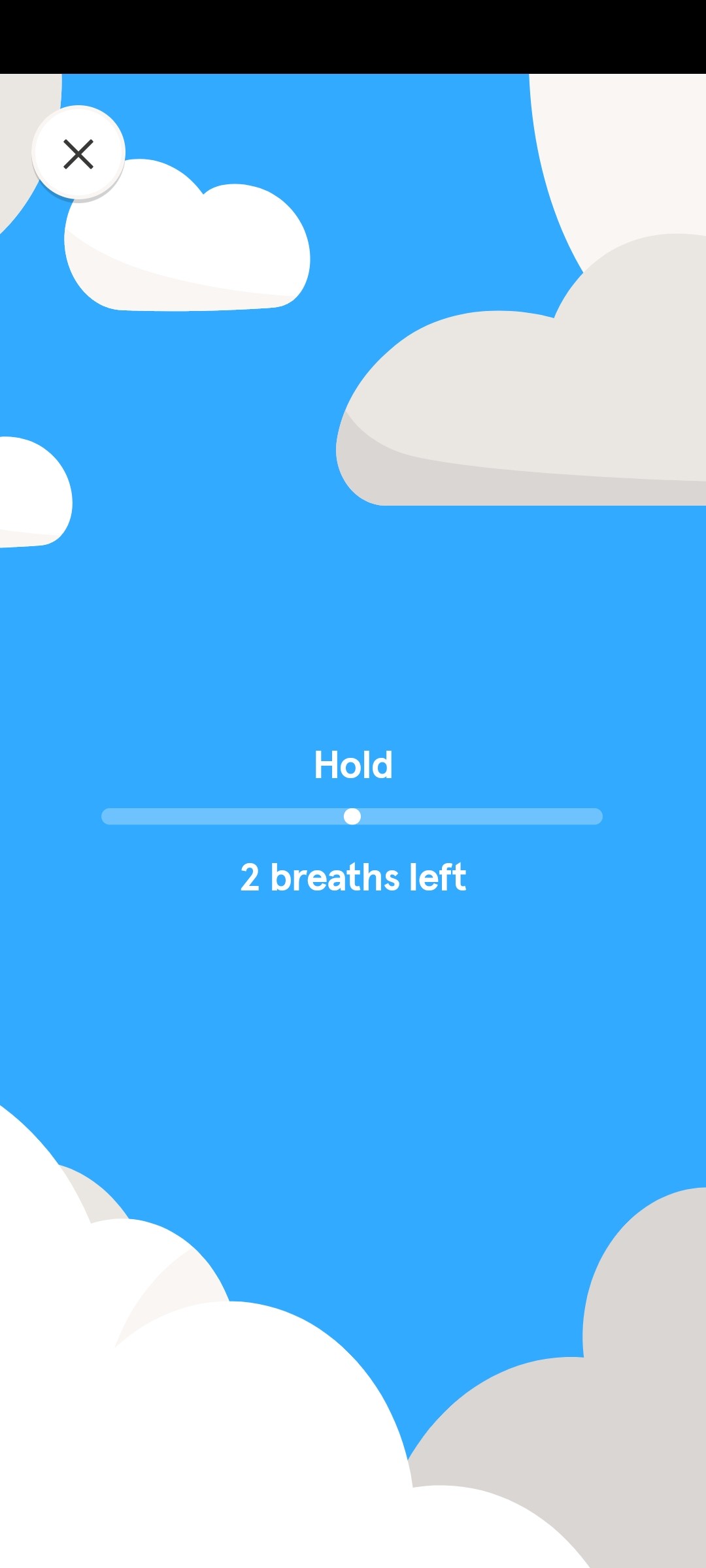 Headspace Lets exercise 5 screen