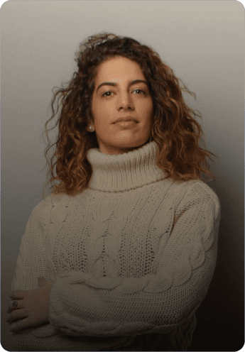 portrait photography of woman wearing brown headscarf