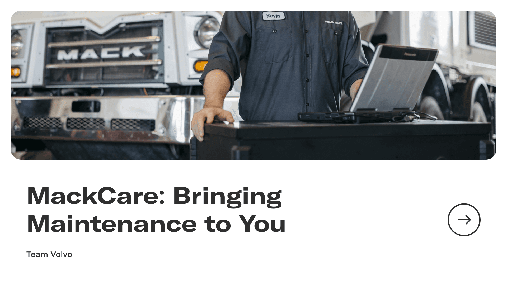MackCare: bringing maintenance to you