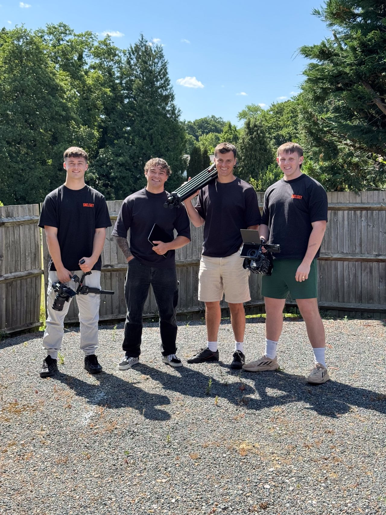 Man browsing on tablet