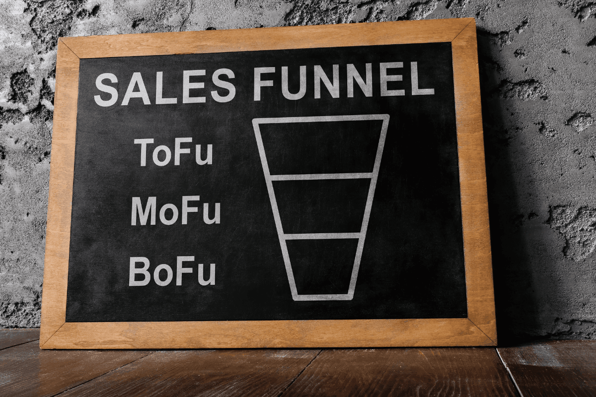 Top, Middle, and Bottom of the Funnel (TOFU, MOFU, BOFU)