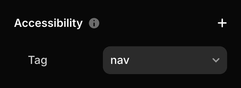 Semantic markup in Framer