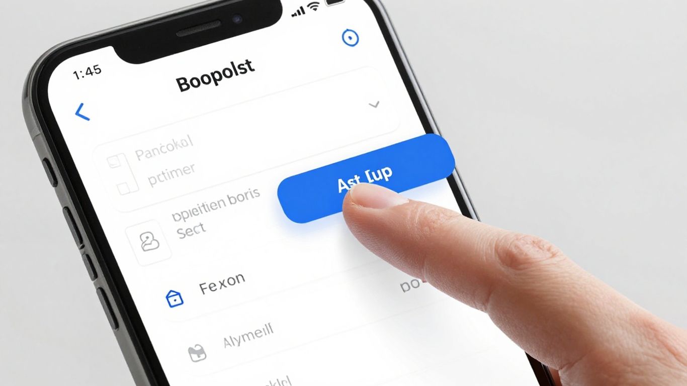 User journey for mobile ticket booking
