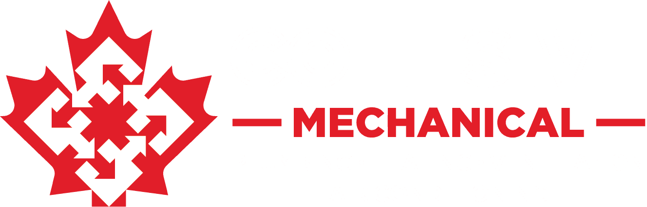 Logo featuring a stylized red design with a central star and the text "Cohesive Mechanical" in bold letters.