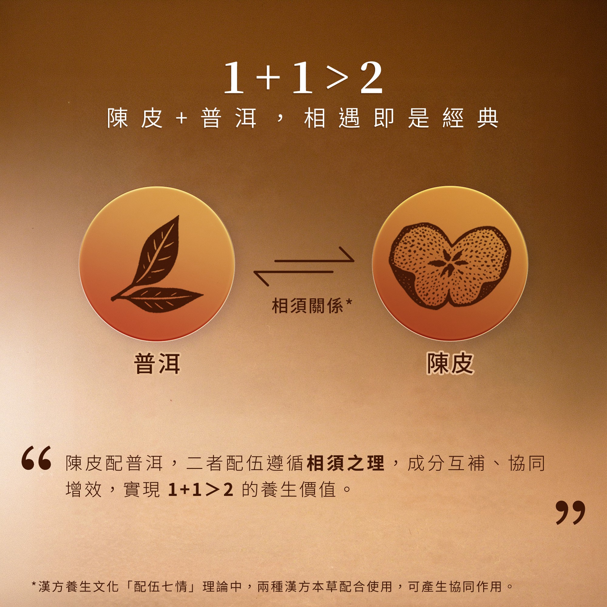 陳皮普洱茶萃