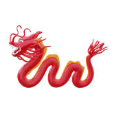 Free 3D dragon icon