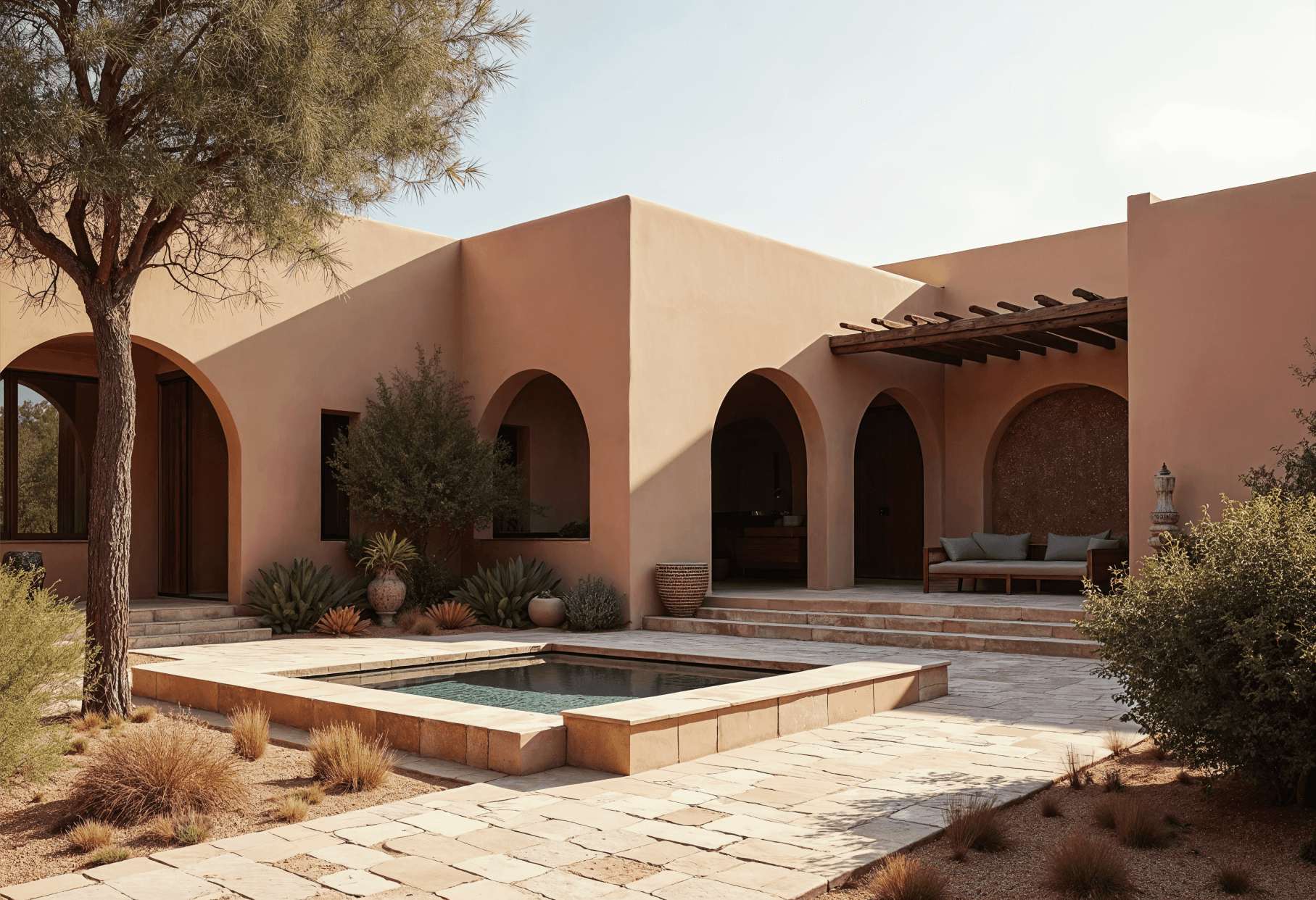 exterior artisan villa