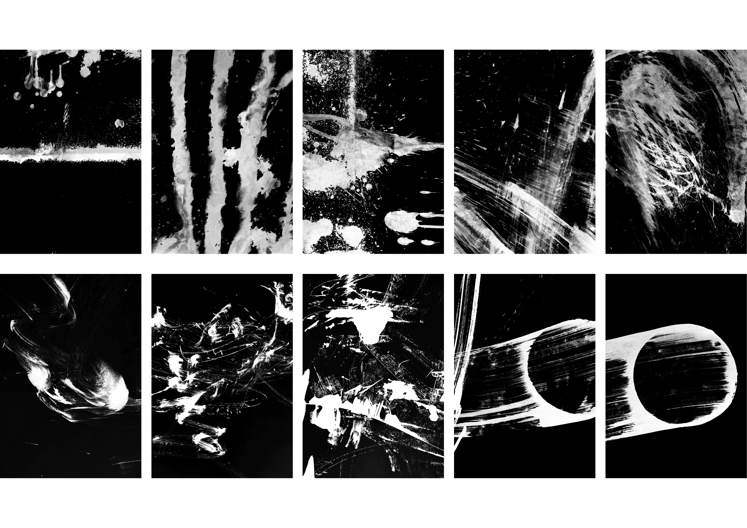 Abstract dark blue and brown waves