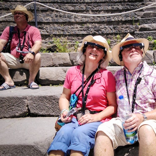augmented reality tour in Herculaneum