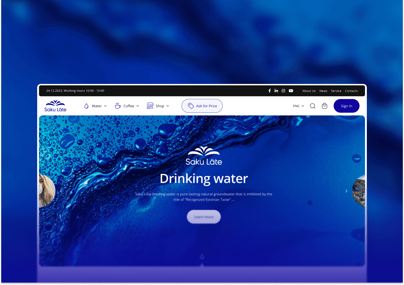 BTE UI/UX dizains - luut.design