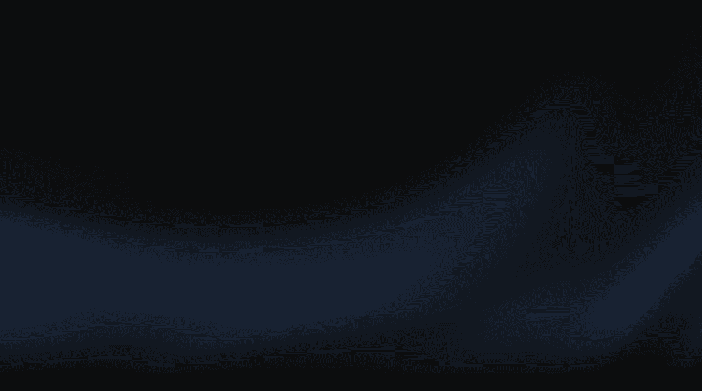 Blue waves on a dark background