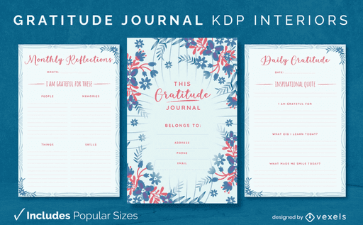 journal kdp template