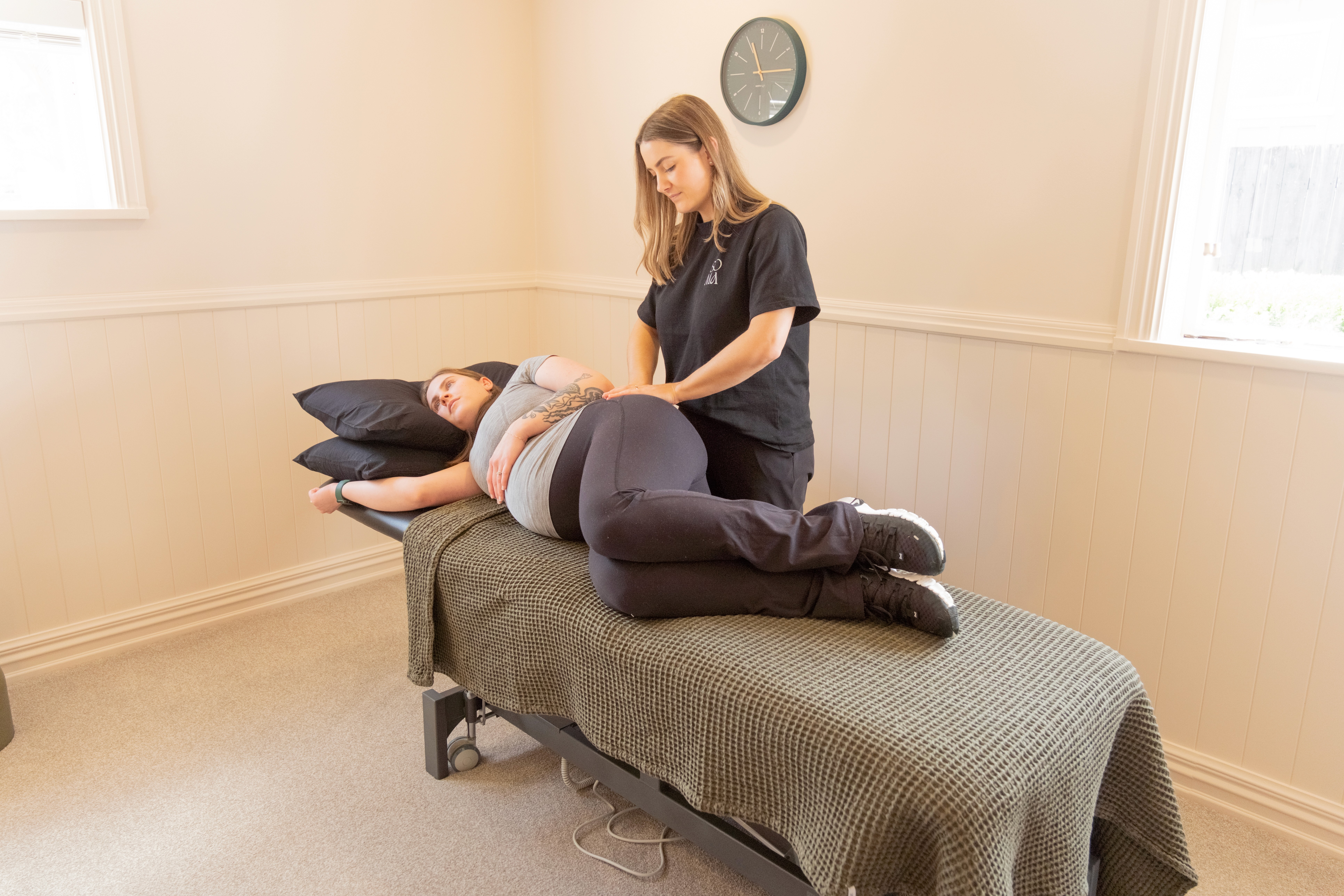 Maternity physio check in