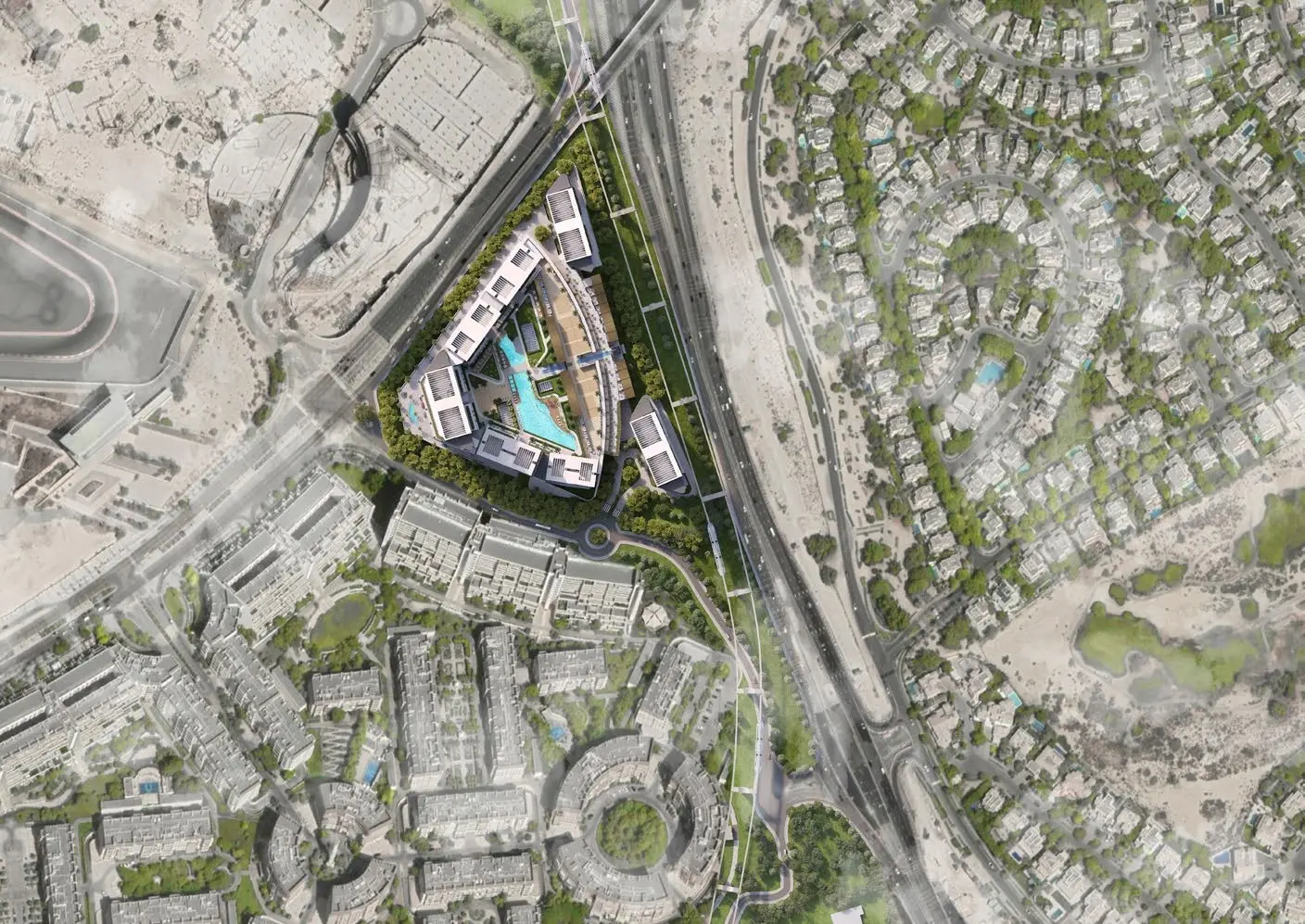 Sobha Orbis masterplan