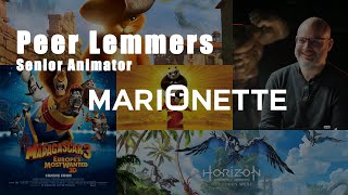 Thumbnail for video with Peer Lemmers who's using Marionette Mocap. He's one of the most famous animators in the industry.