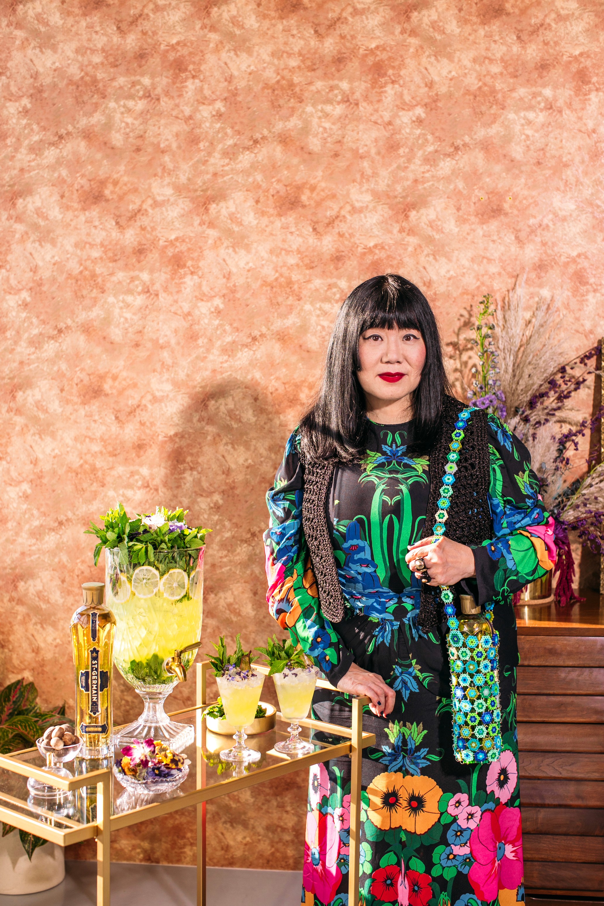 Lead image from St-Germain × Anna Sui for St-Germain