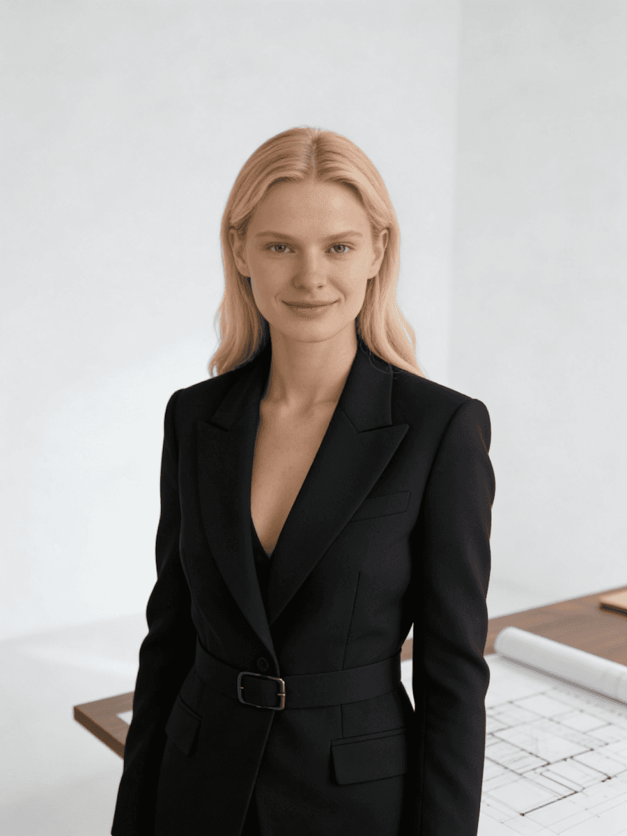 Woman in Office Setting