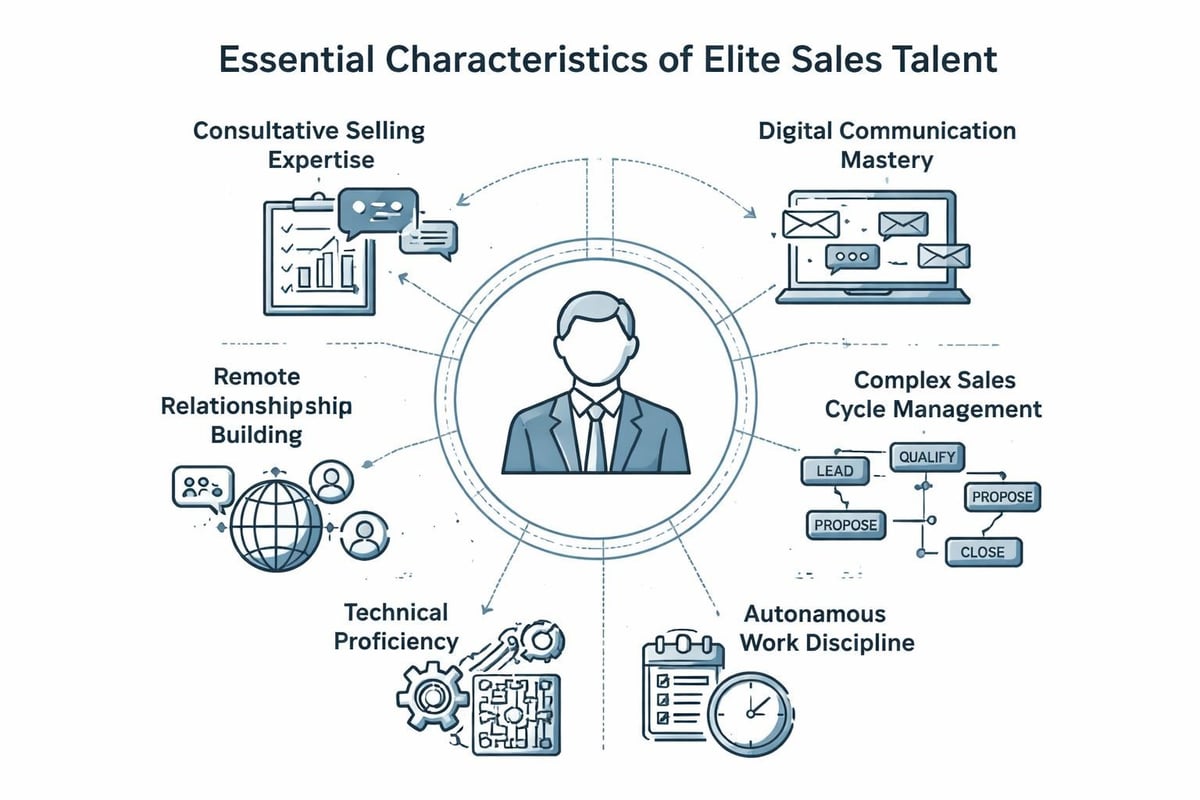 Elite sales talent characteristics