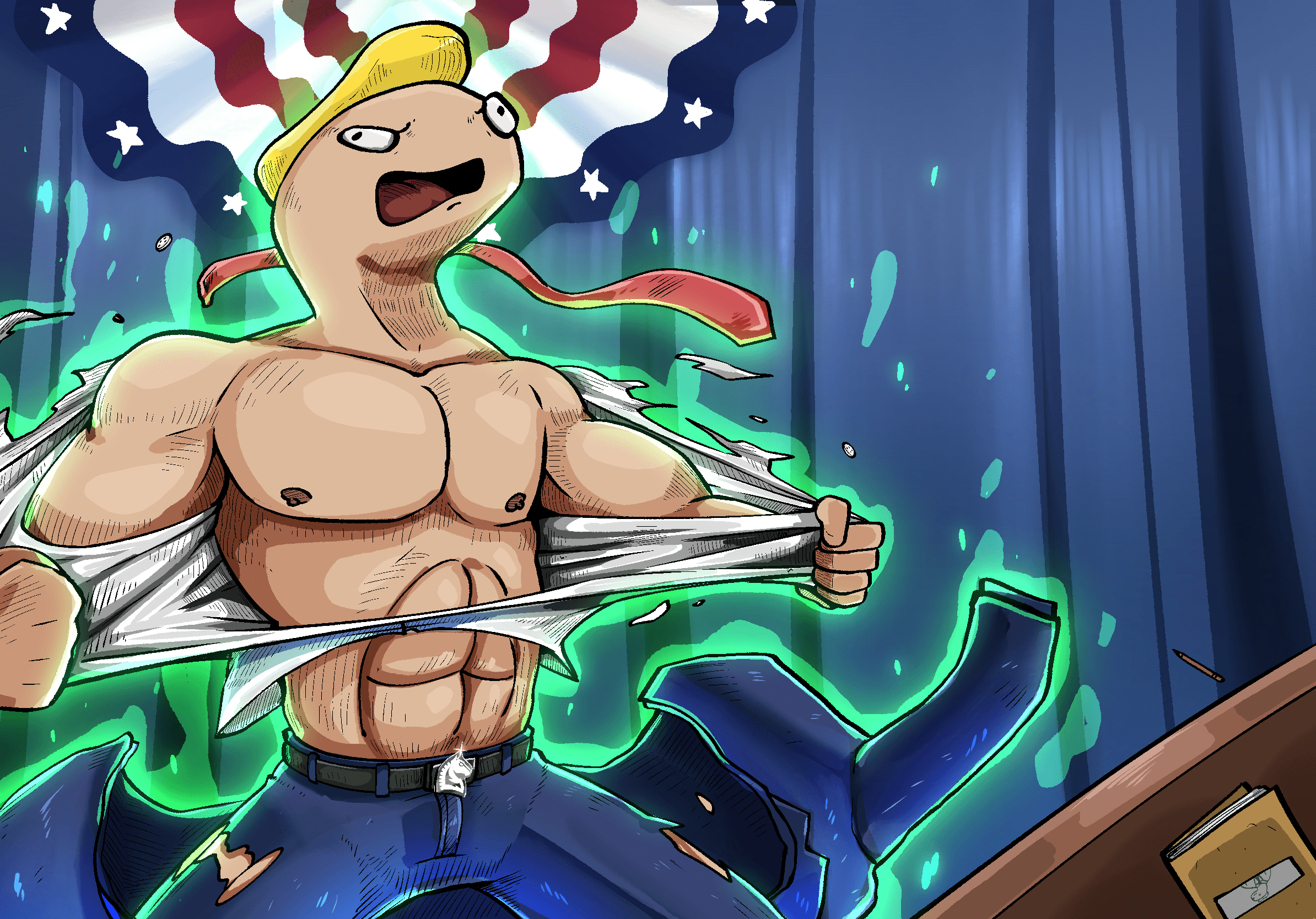 Tremp Trojan branded PNL card