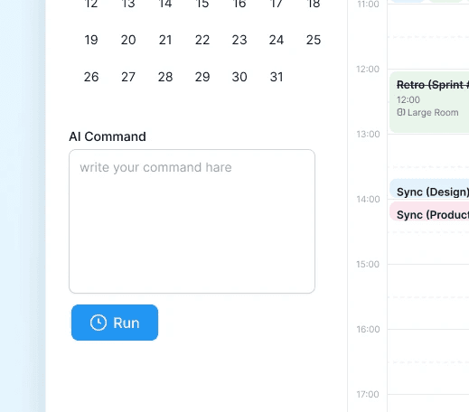 Ready Calendar Screen