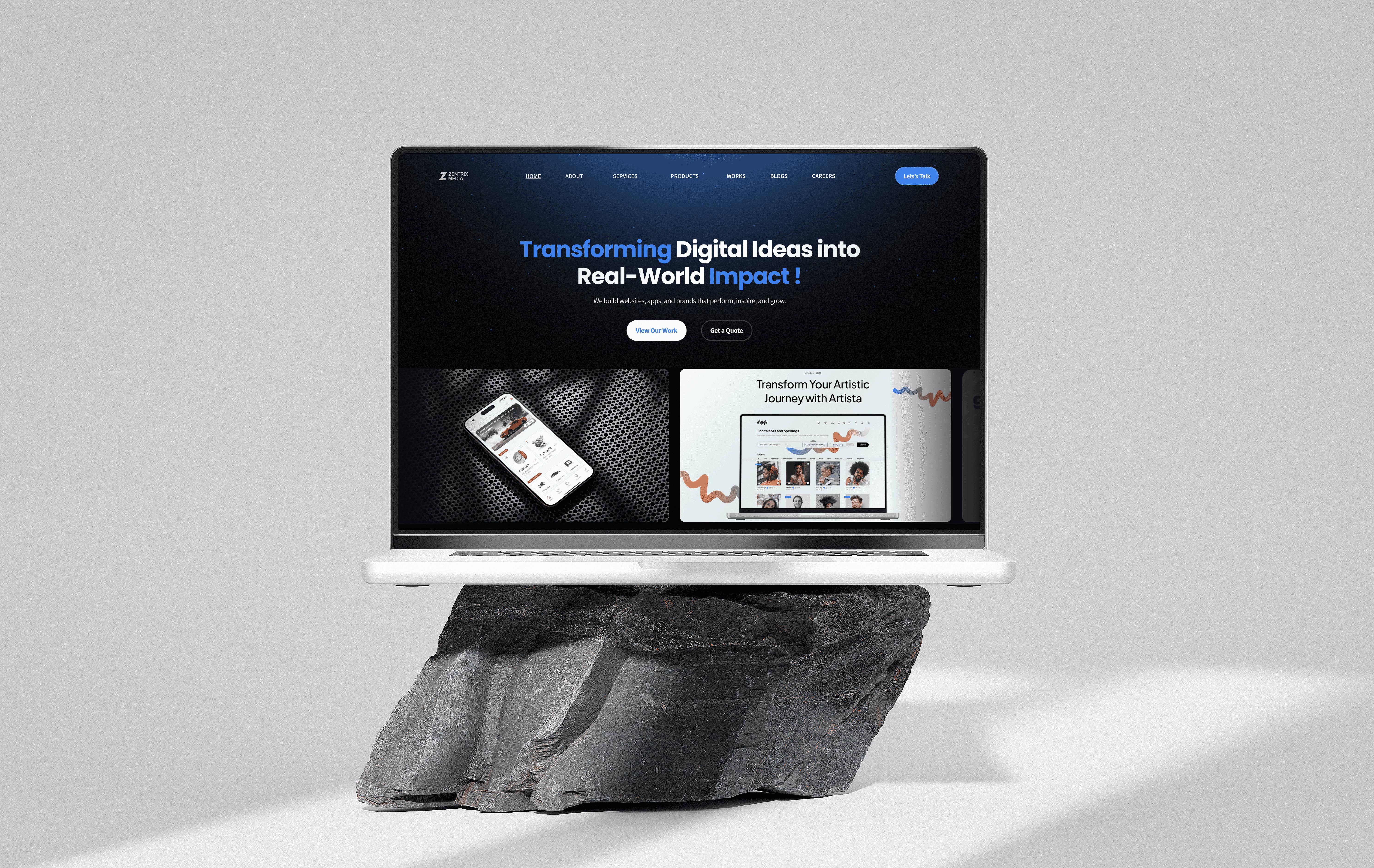 a cell phone on a bench