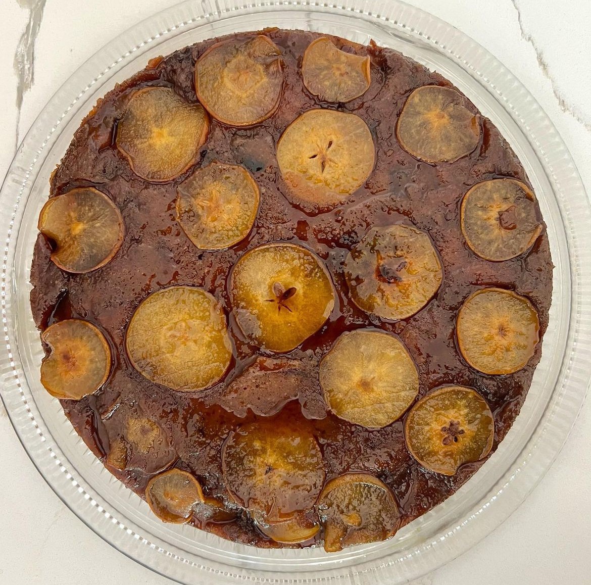 Persimon upside down cake