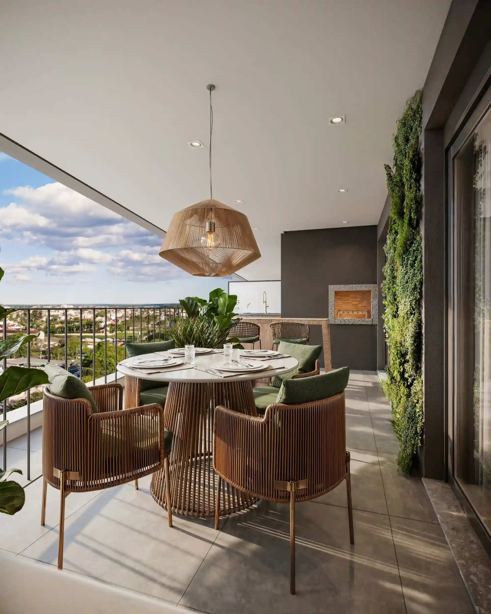 Sacada apartamento pleno empreendimentos alameda 921 dom joaquim