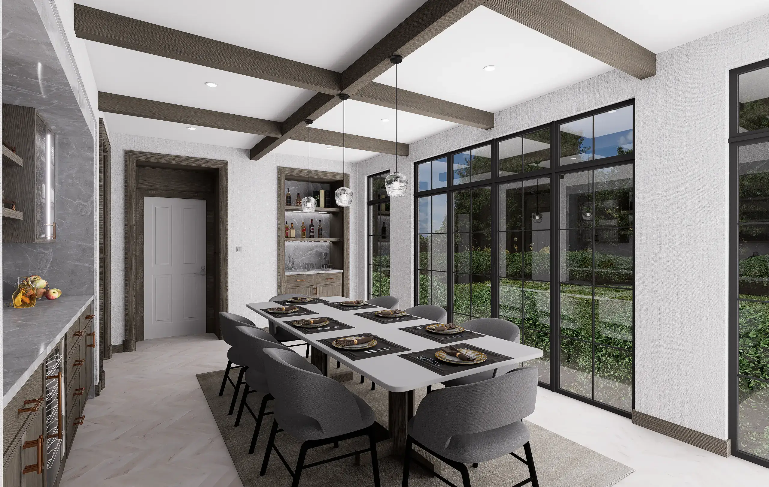 Dining room render