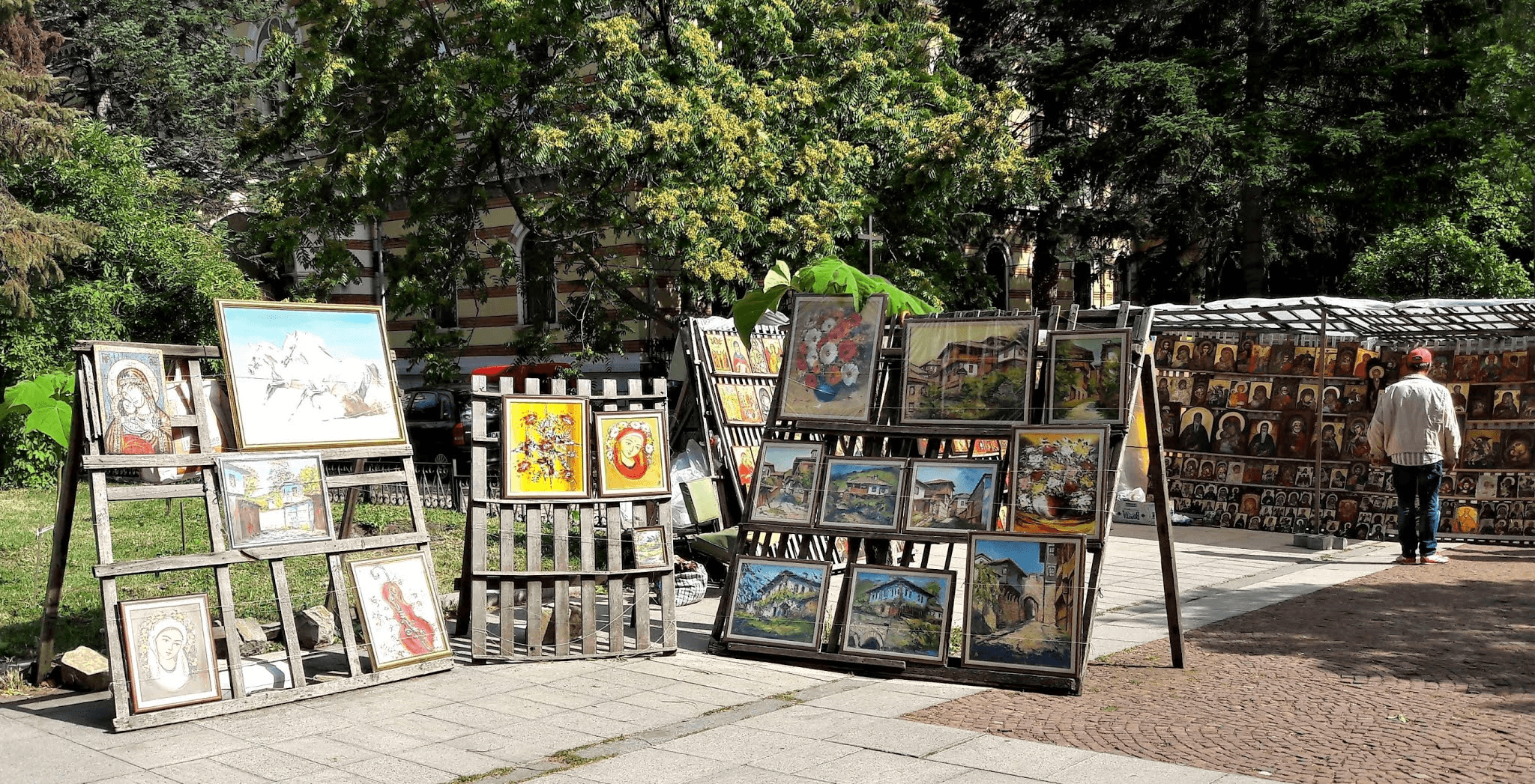 Antique Market at Alexander Nevsky Square