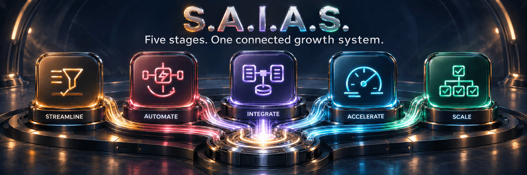 S.A.I.A.S. connected growth system