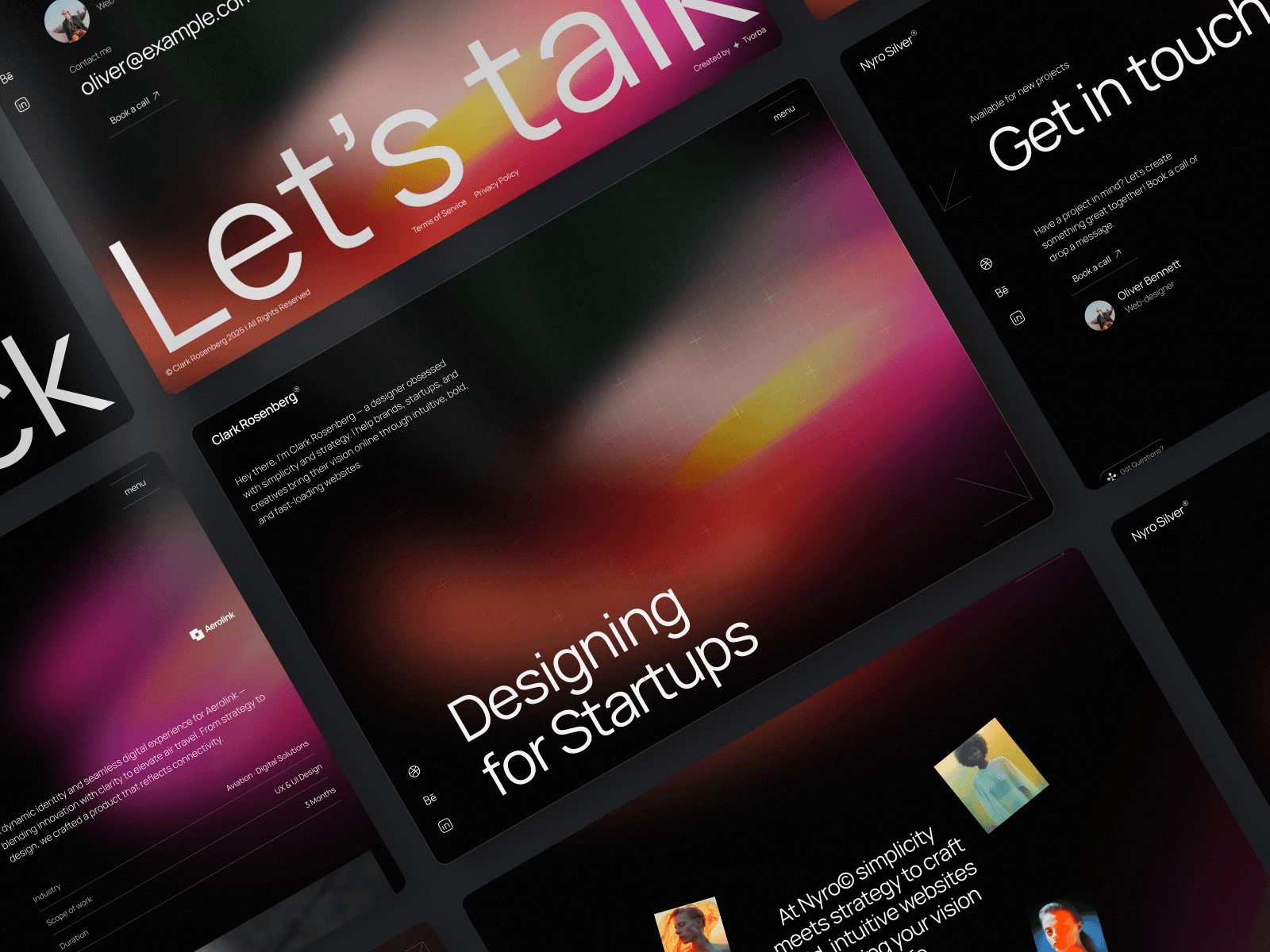 Top 13 Dark SaaS Website Templates - Nyro