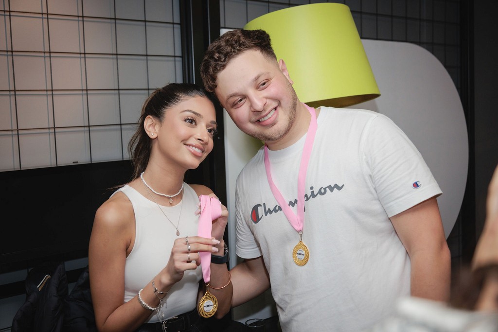 Customized signage for Blink Payment celebration