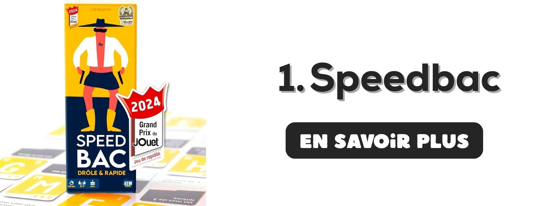 Jeu Speed Bac Top 1
