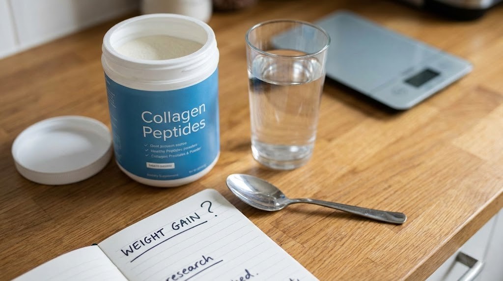 collagen peptides cause weight gain