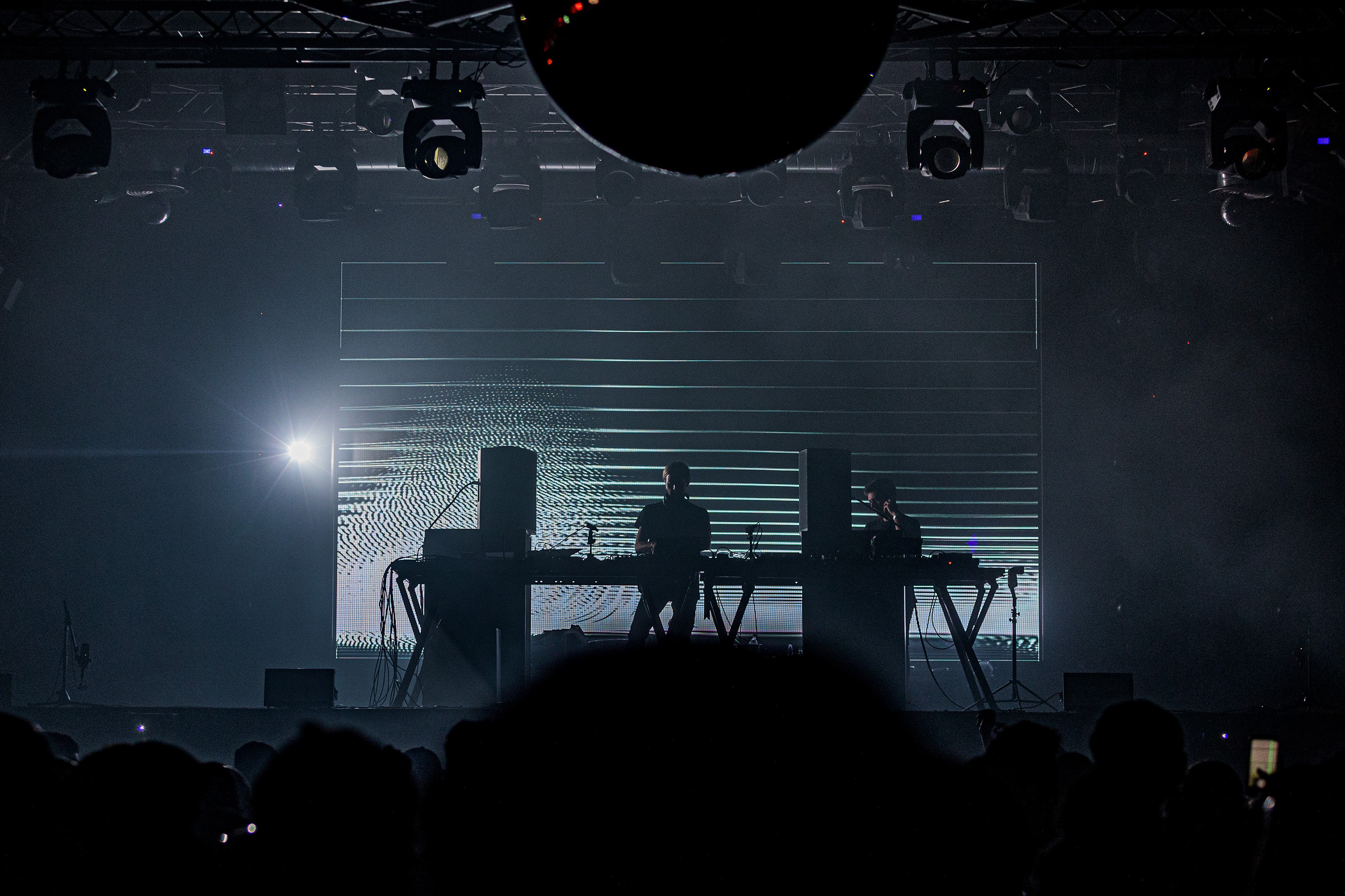 Richie Hawtin performing at Industrial Copera, Granada, 2023