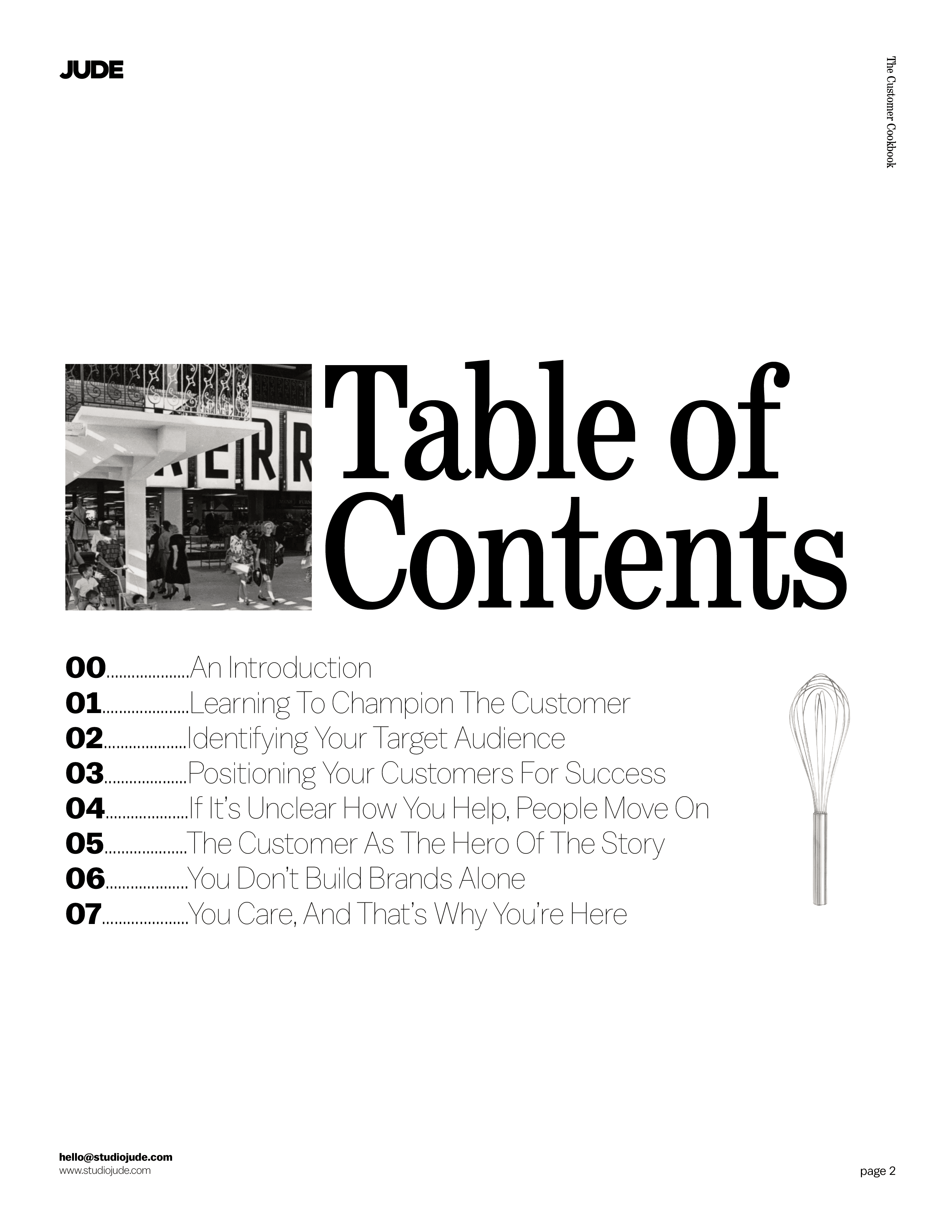 brand strategy marketing playbook page 2