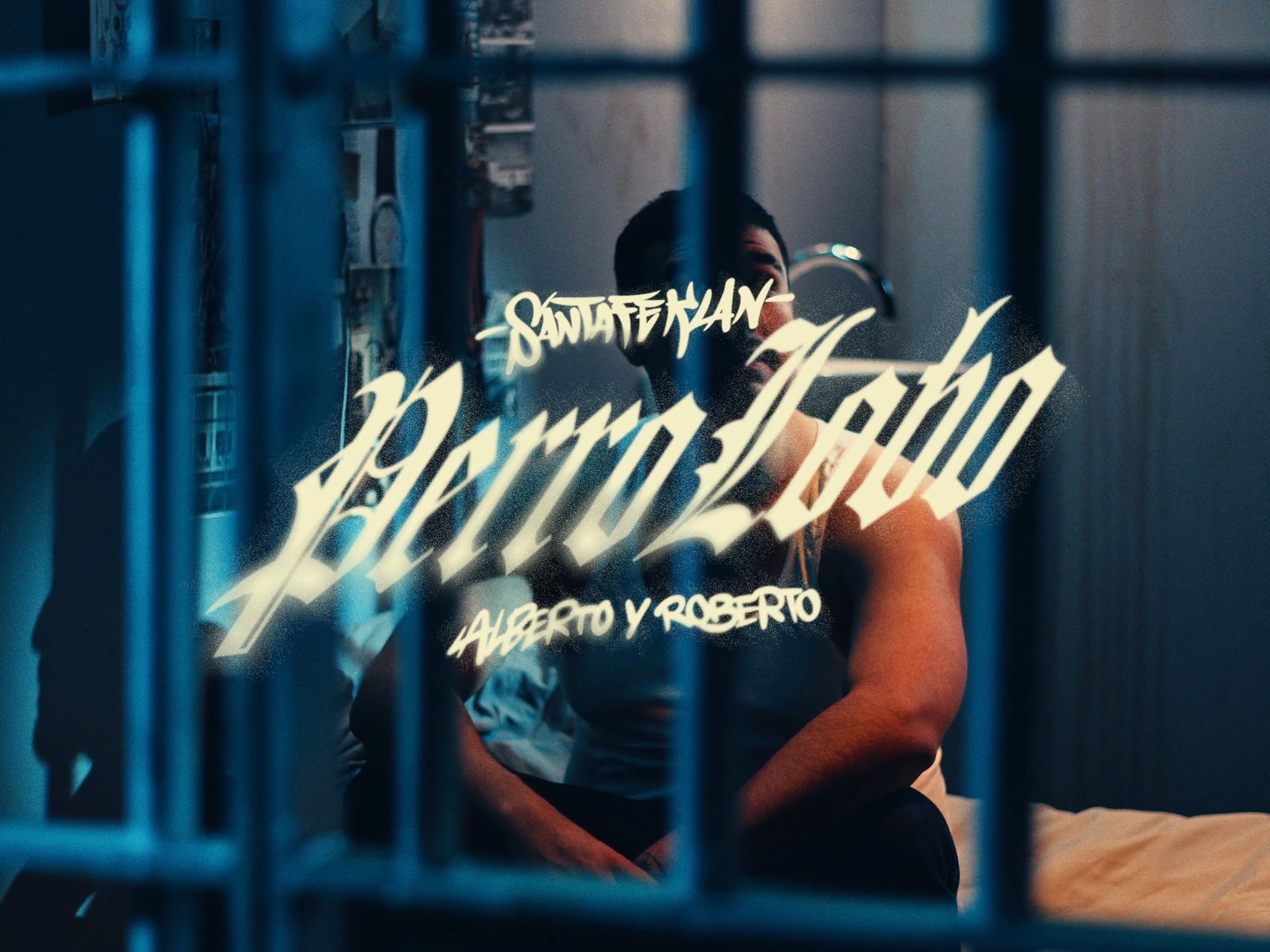 A visual study of the custom-built jail set at Black Bear Studios, Monterrey; a claustrophobic environment designed by Antimateria Films to suggest the loss of inner freedom.