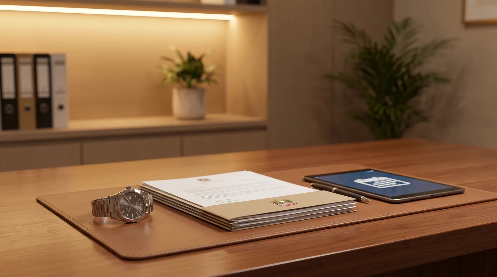 How long to open business bank account UAE shown as a stage by stage timeline