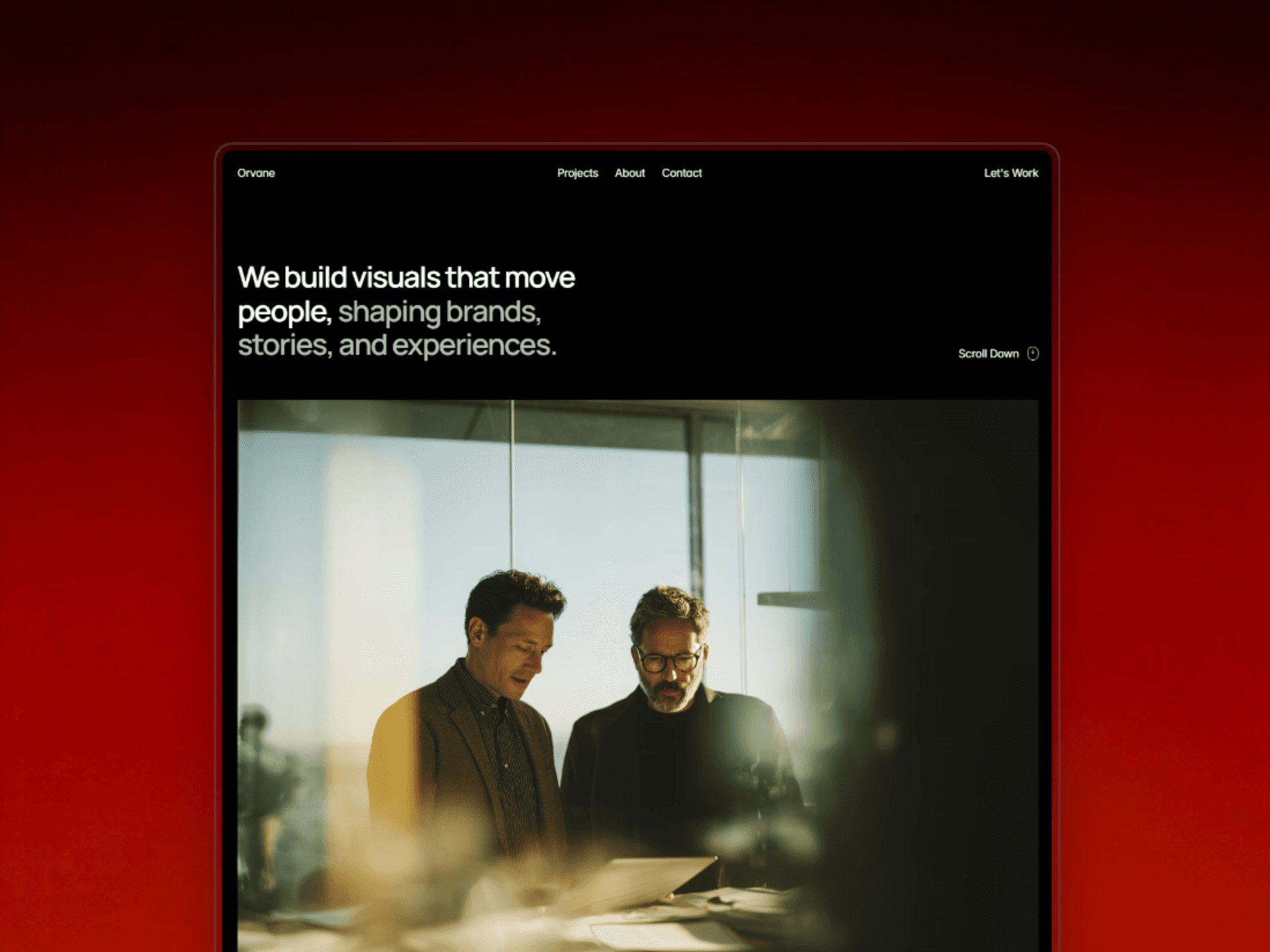 agency website template
