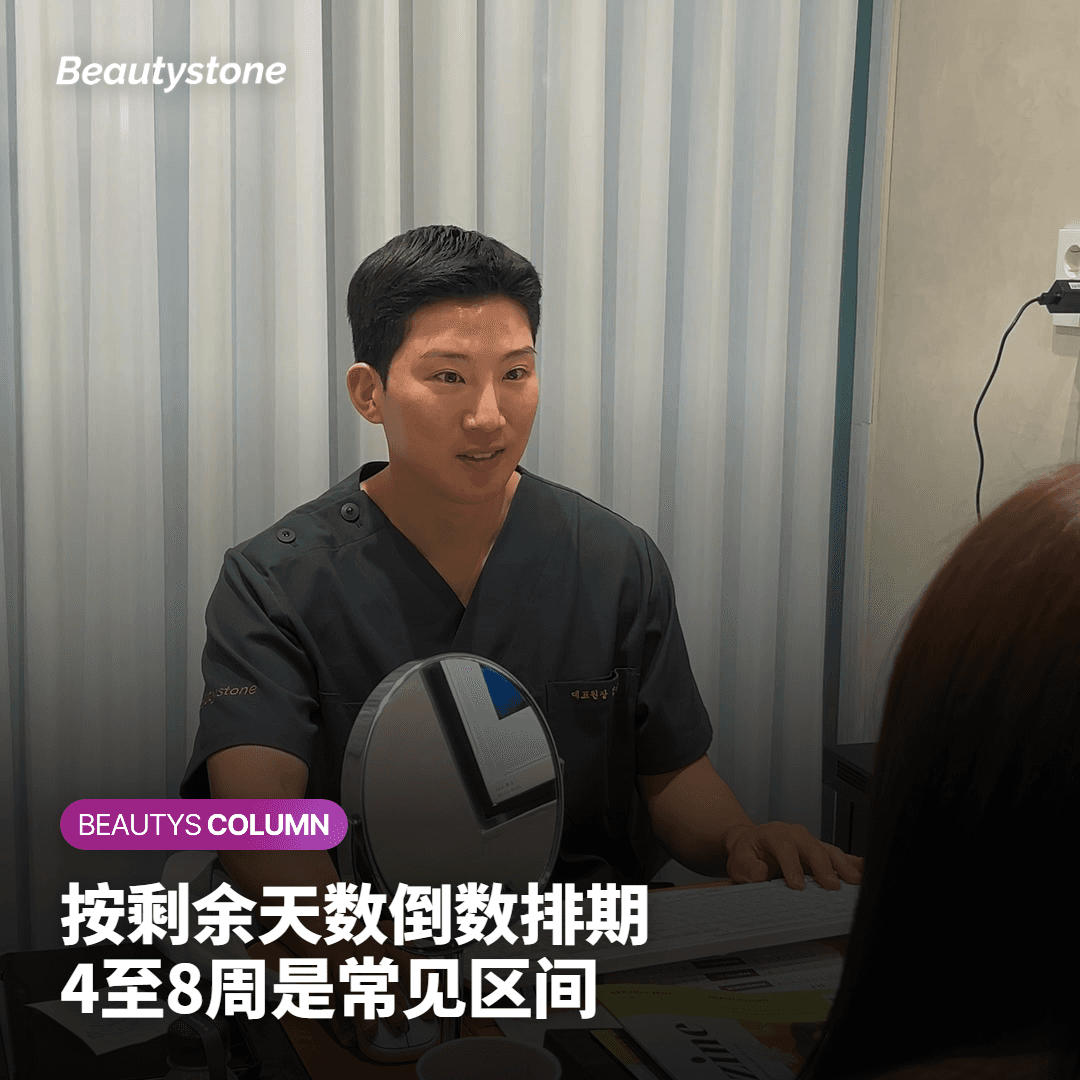 示意卡片，按距离拍照日的剩余天数分组的排期表