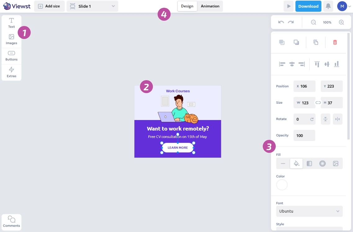 Editor Elements panel&nbsp;