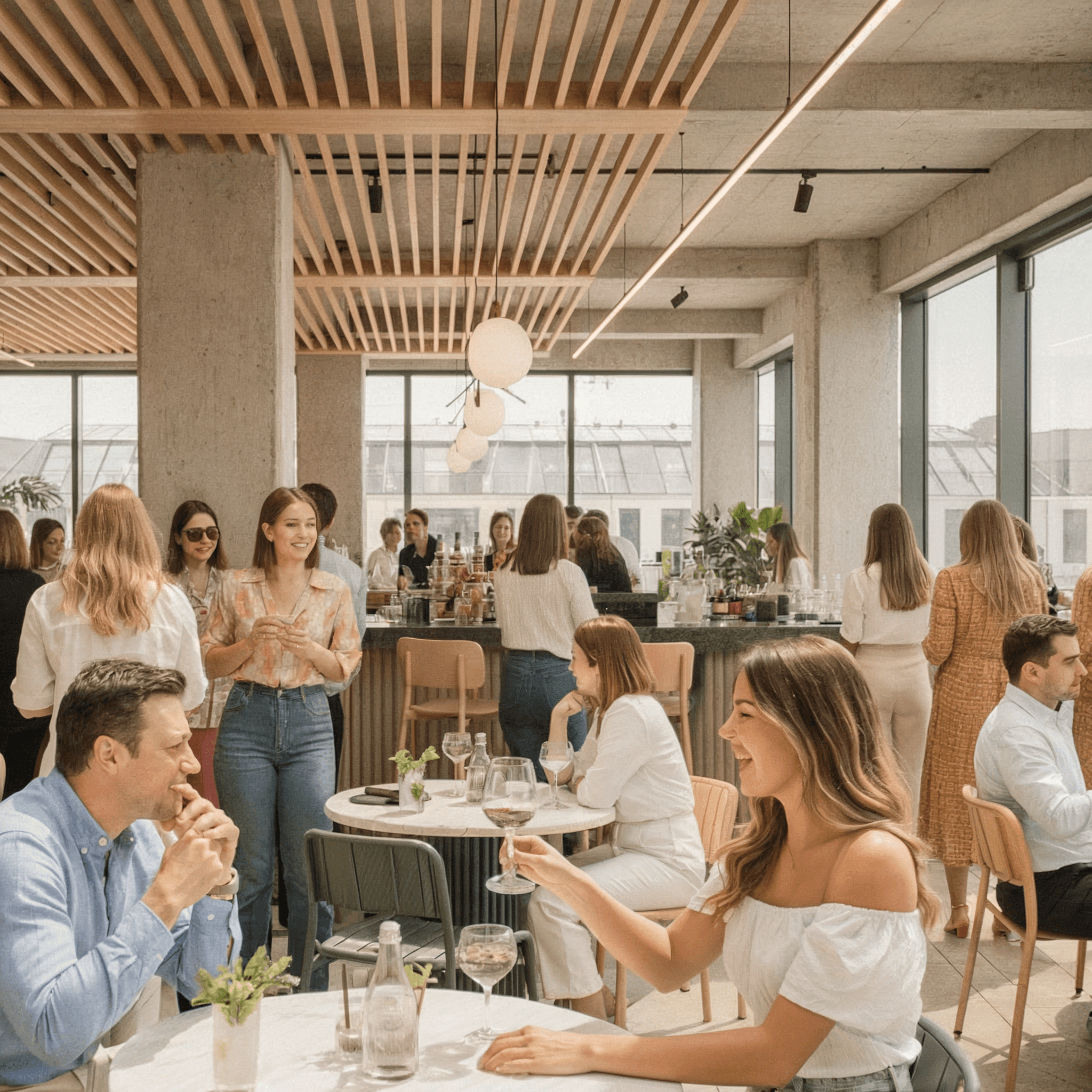 wooden coffee table surrounded by leather sofa chairs