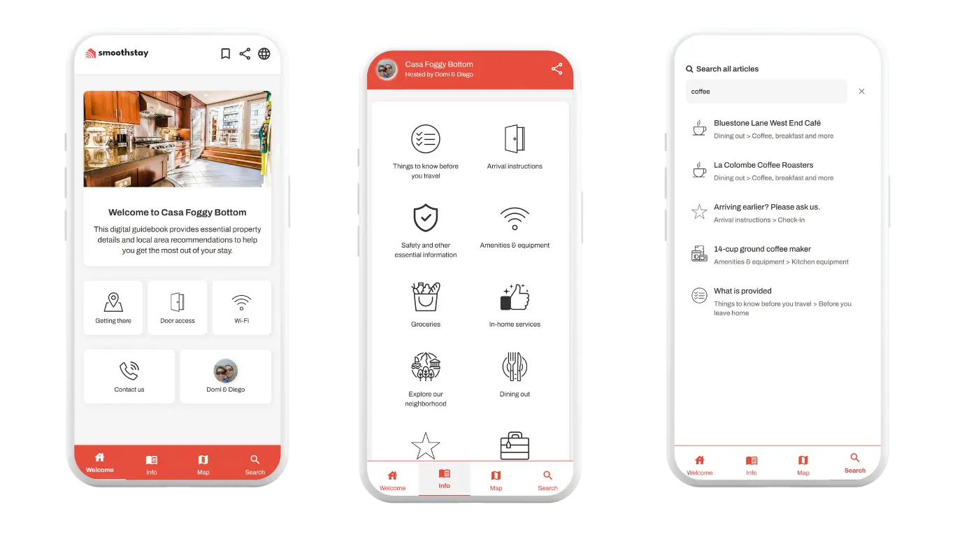 SmoothStay's Welcome Book