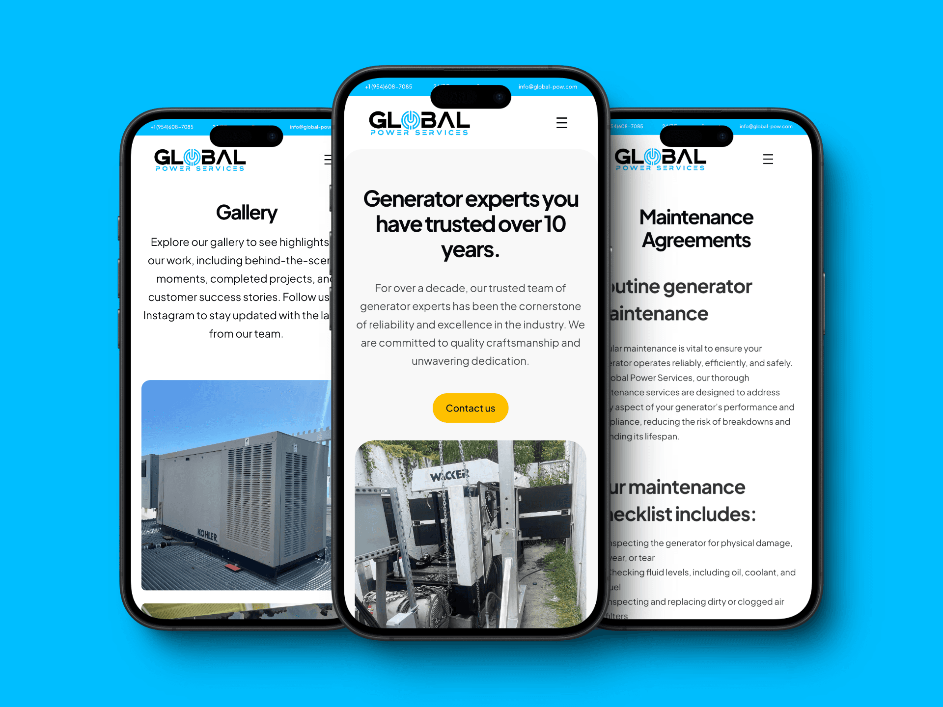 Irene Webflow template project image