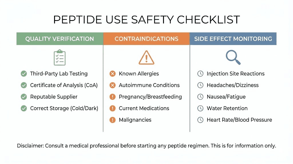 Inflammation peptide safety guide